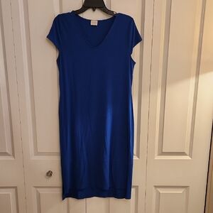 Chico's Blue High Low Dress
